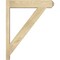 Ekena Millwork Traditional Craftsman Rough Sawn Outlooker, Douglas Fir, 6"W x 26"D x 32"H OUT06X26X32TRA04RDF - alternate 2